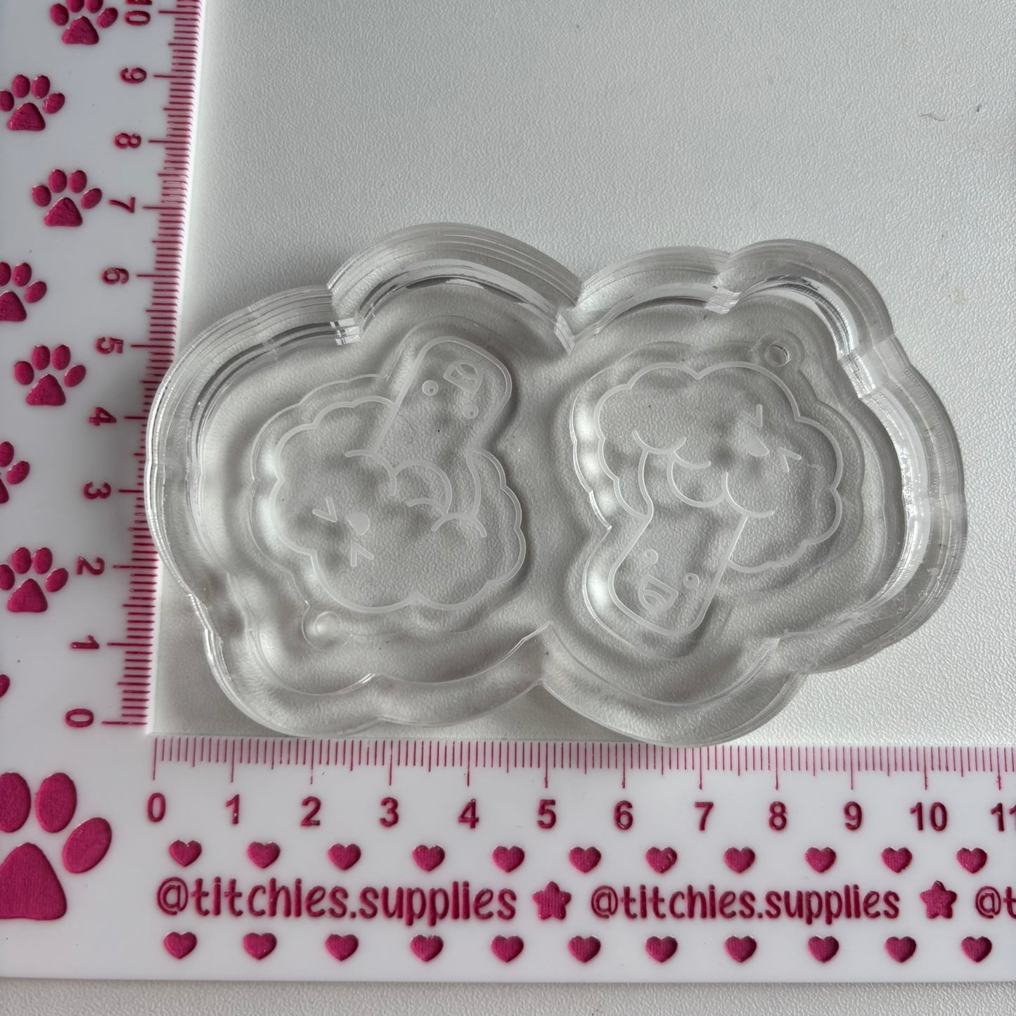 Broccoli Earring Mould
