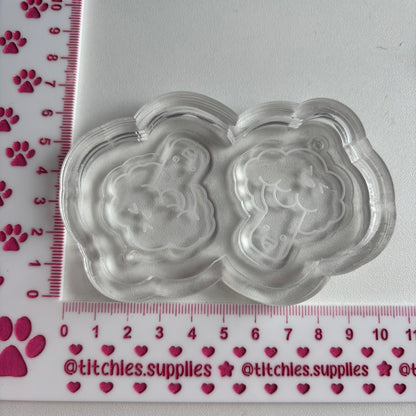 Broccoli Earring Mould