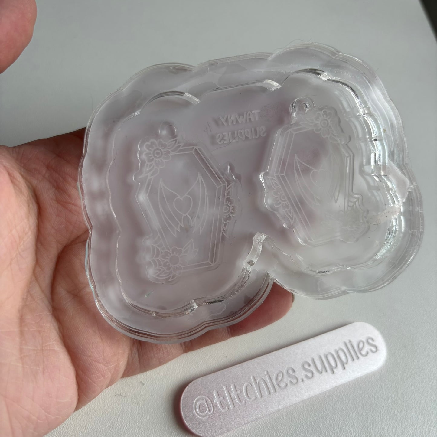 Batwing Coffin Earring Mould