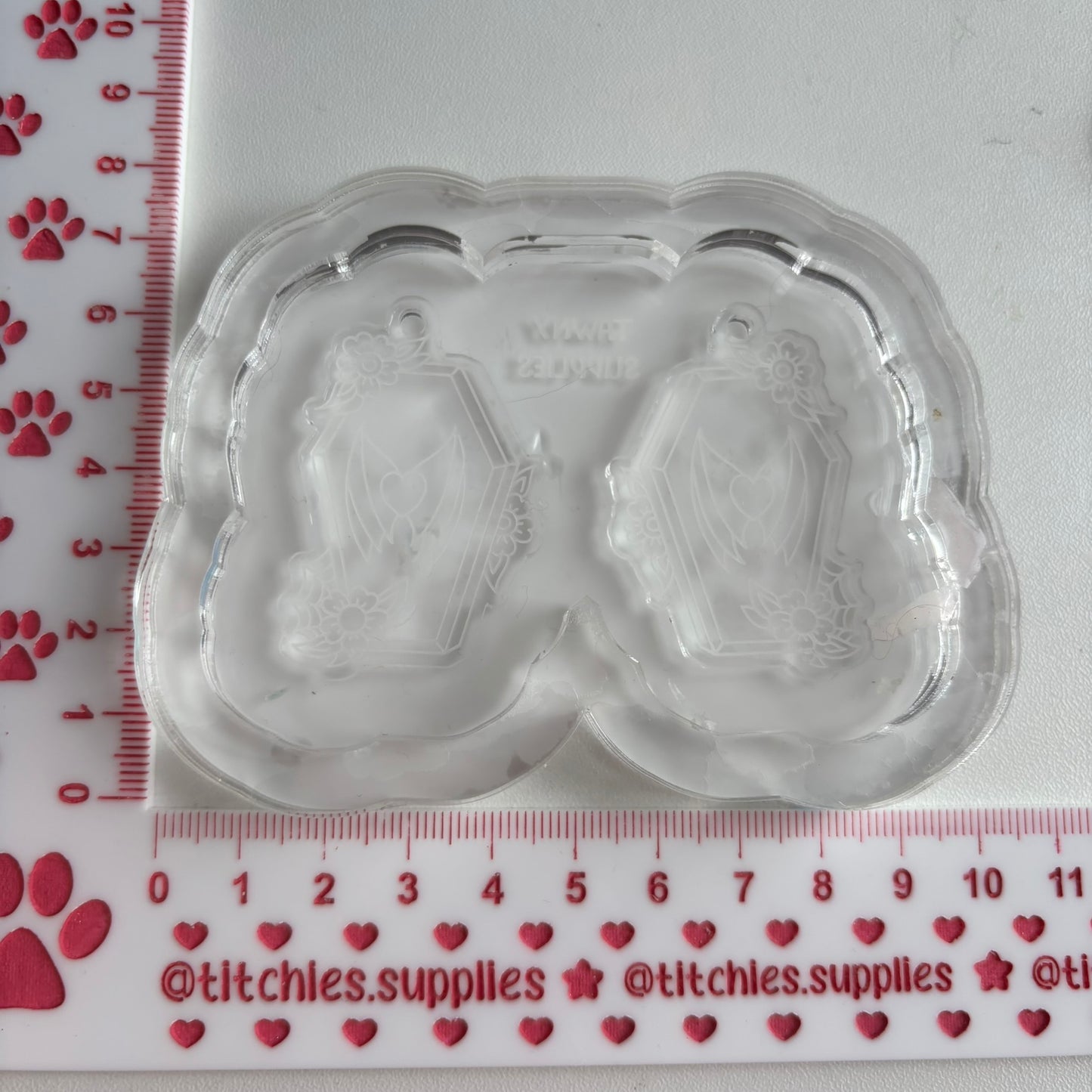 Batwing Coffin Earring Mould