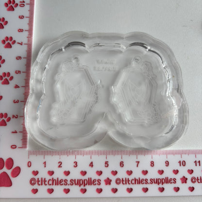 Batwing Coffin Earring Mould