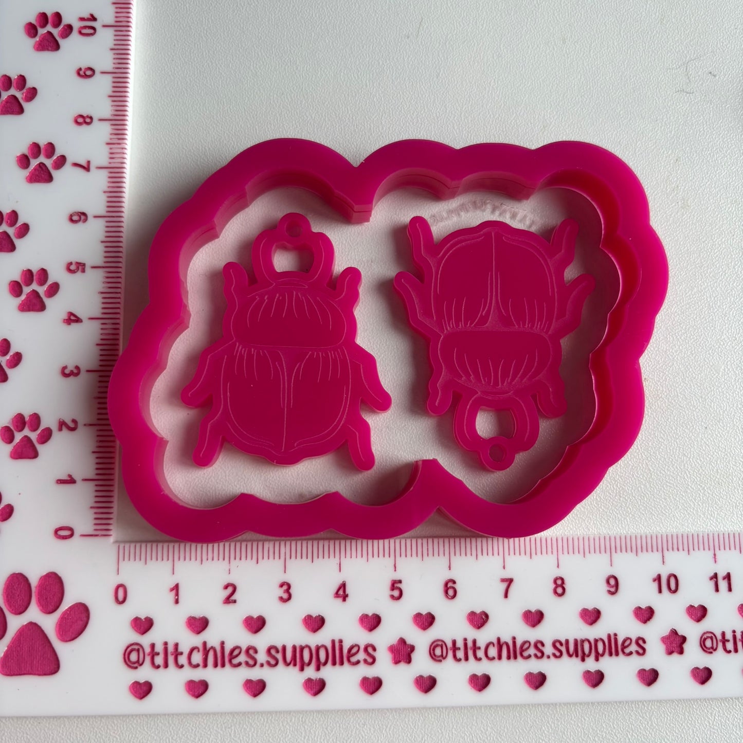 Beetle Earring Mould