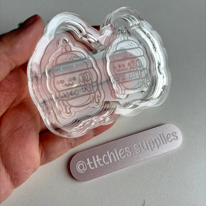 Cute Beehive Earring Mould