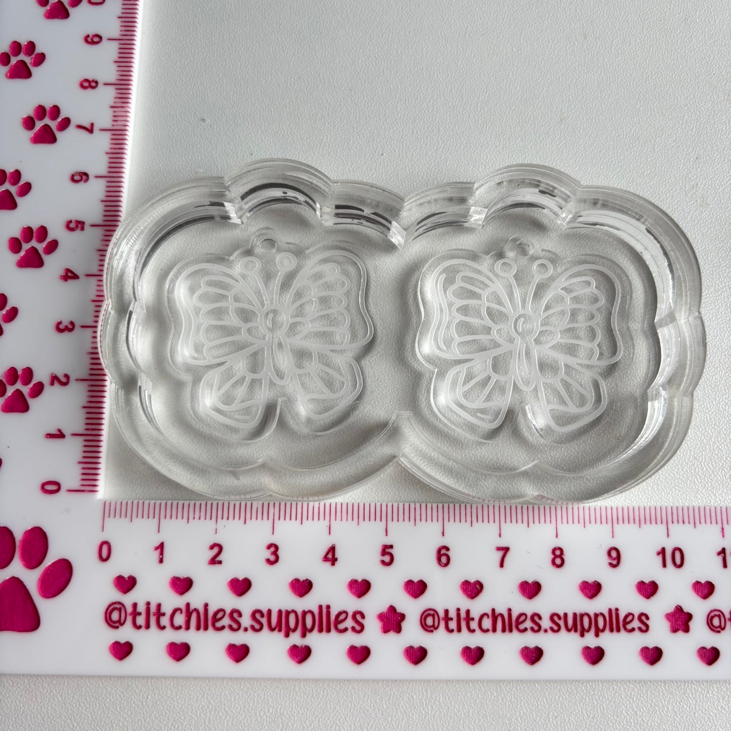 Cute Butterfly Earring Mould