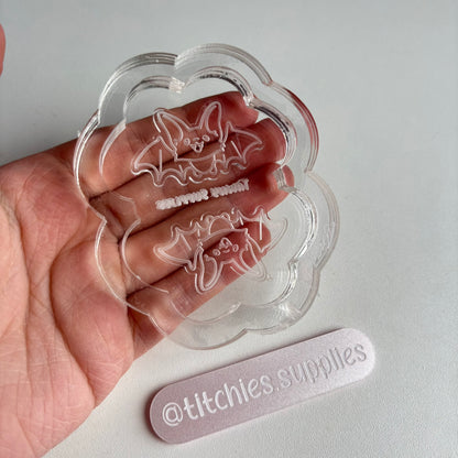 Cute Bat Earring Mould