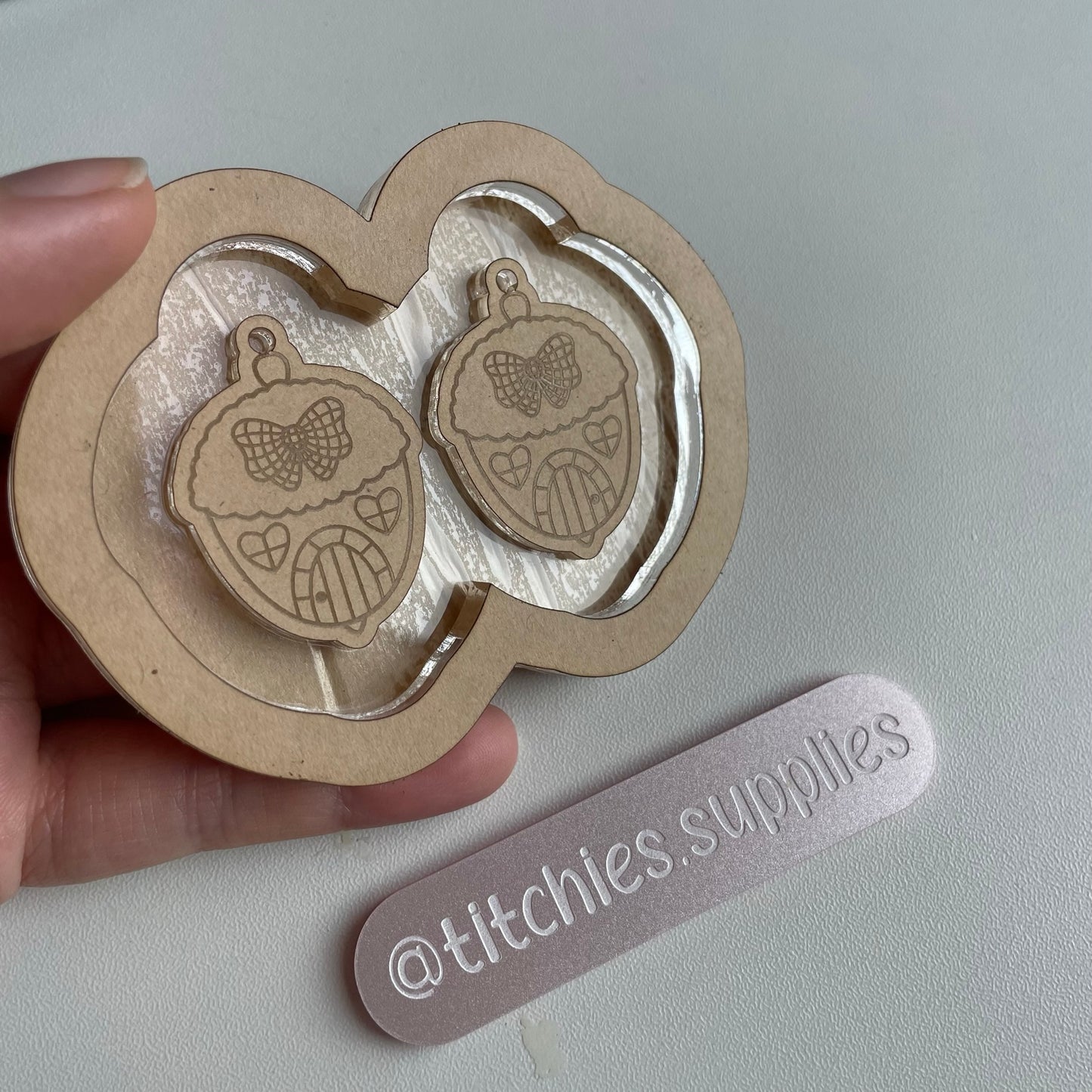 Acorn Cottage Earring Mould
