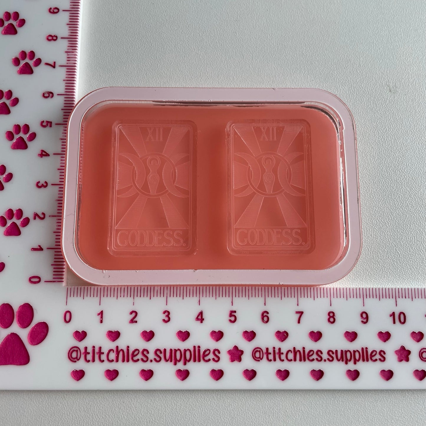 Goddess Card Earring Mould