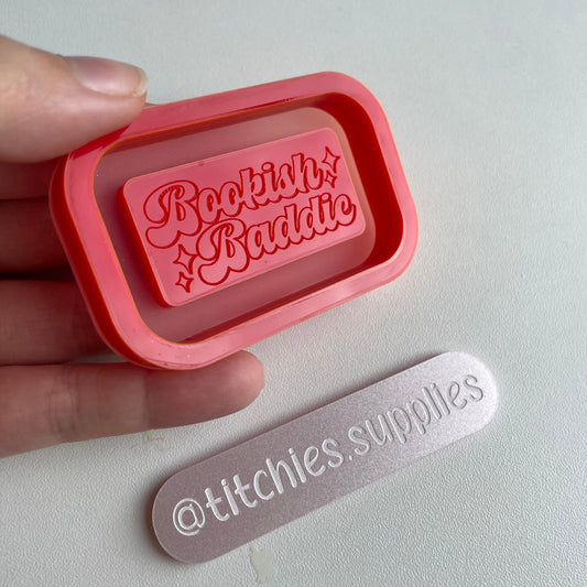 Bookish Baddie Mould, 5mm Thick