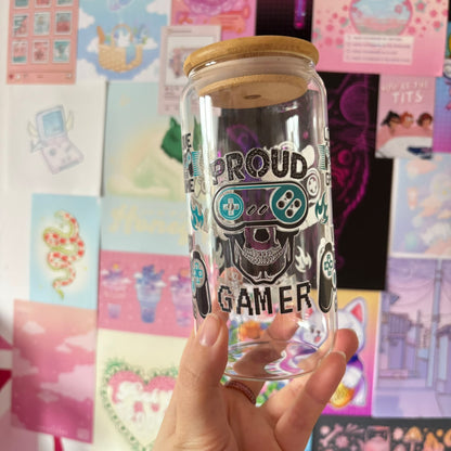 Pro Gamer 16oz Glass Can