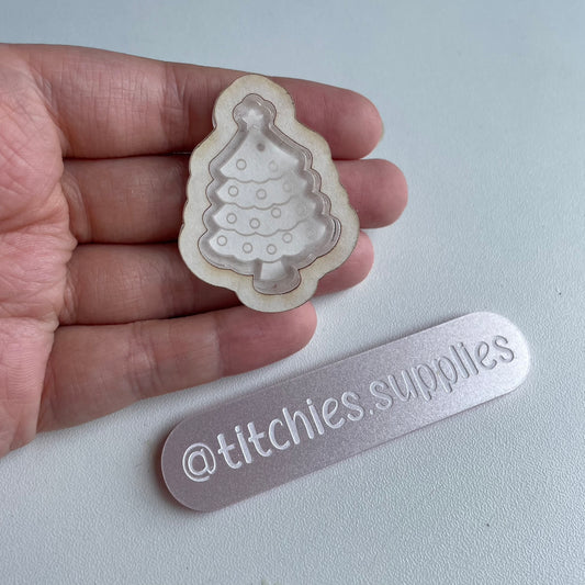 Christmas Shaker Mould - Cute Tree