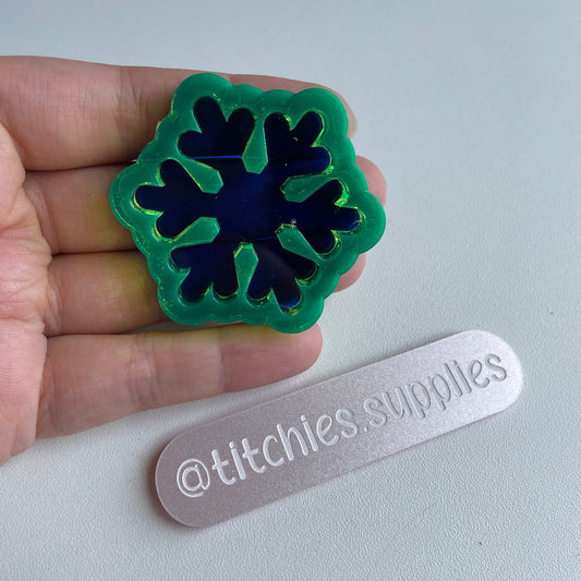 Christmas Shaker Mould - Snowflake