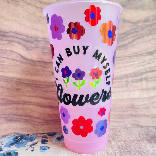 Buy Myself Flowers Colour Changing Cold Cup