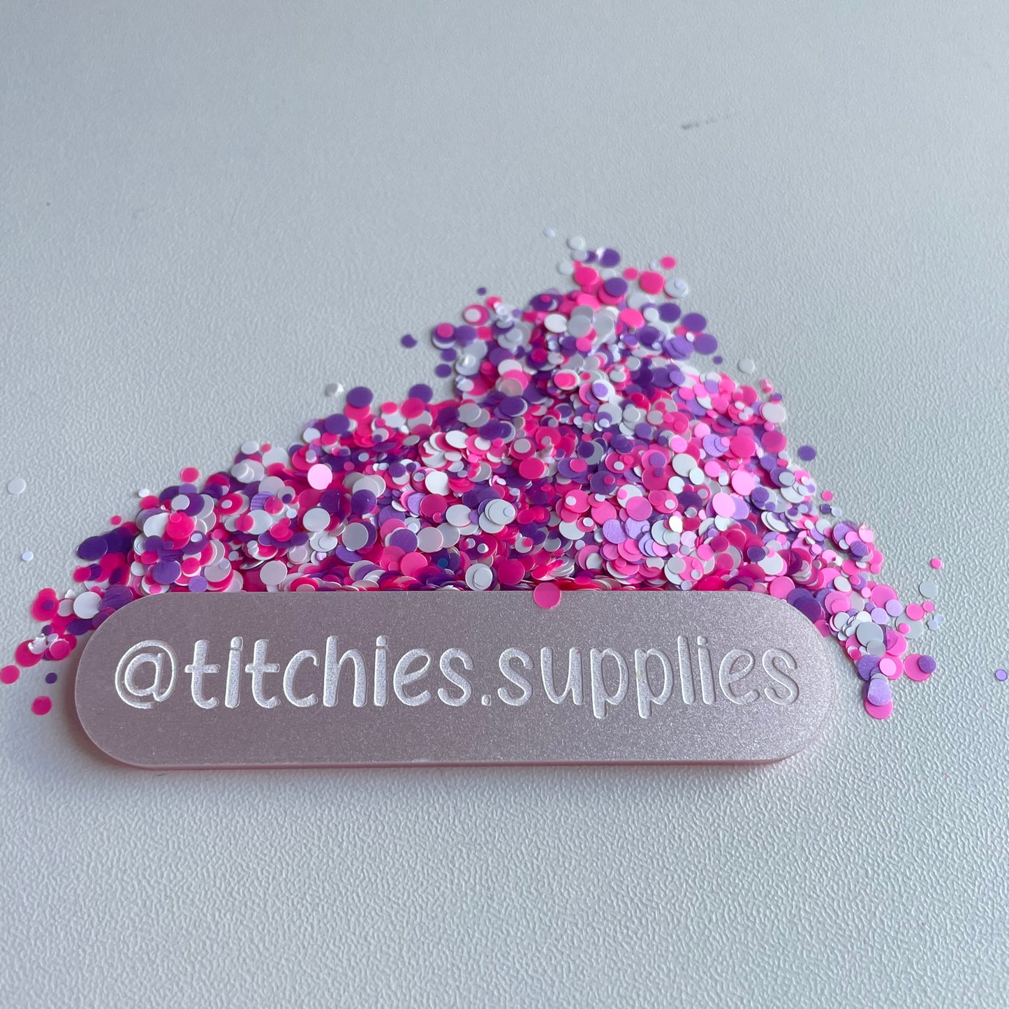 Spots Confetti - Pink/White/Purple