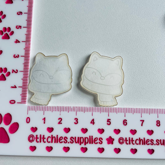 Winter Fox Earring Mould