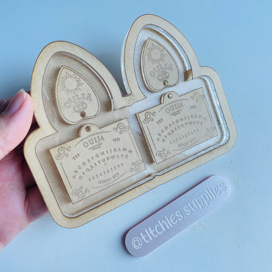 Ouija Board and Planchette Earring Mould