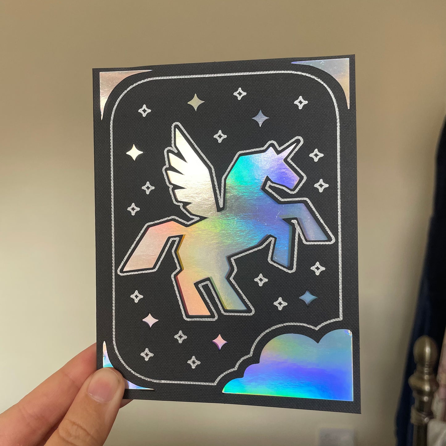 Handmade Card - Unicorn