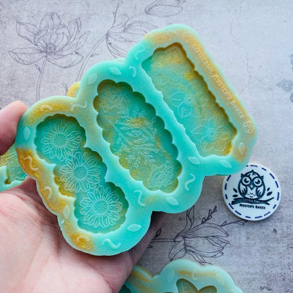 Little Owl Mould - Plant-tastic Floral Barrette Clips