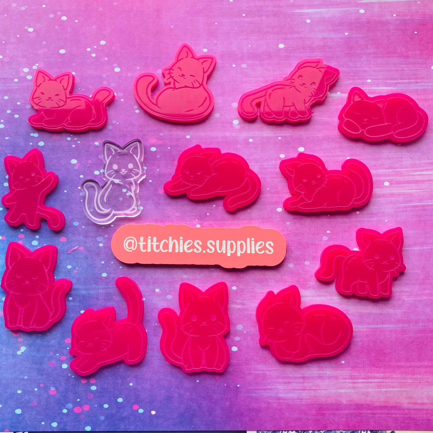 The Ultimate Cute Cat Collection Moulds - Choose Your Design