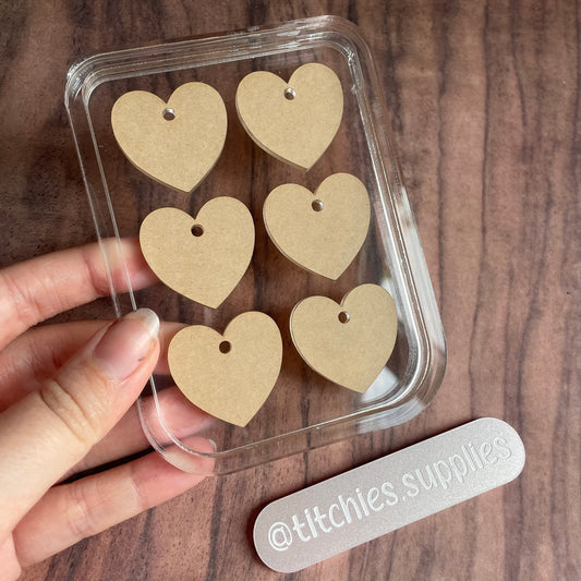 Heart Trio Earring Mould