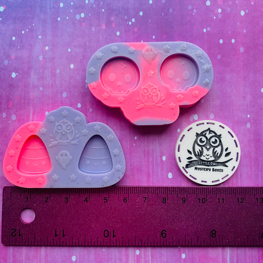 Little Owl Mould - Kawaii Spooky Studs