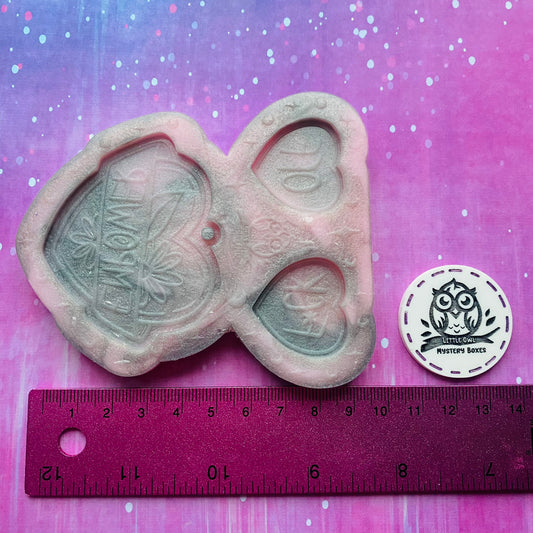 Little Owl Mould - Badass Babe Empower Pendant and Studs