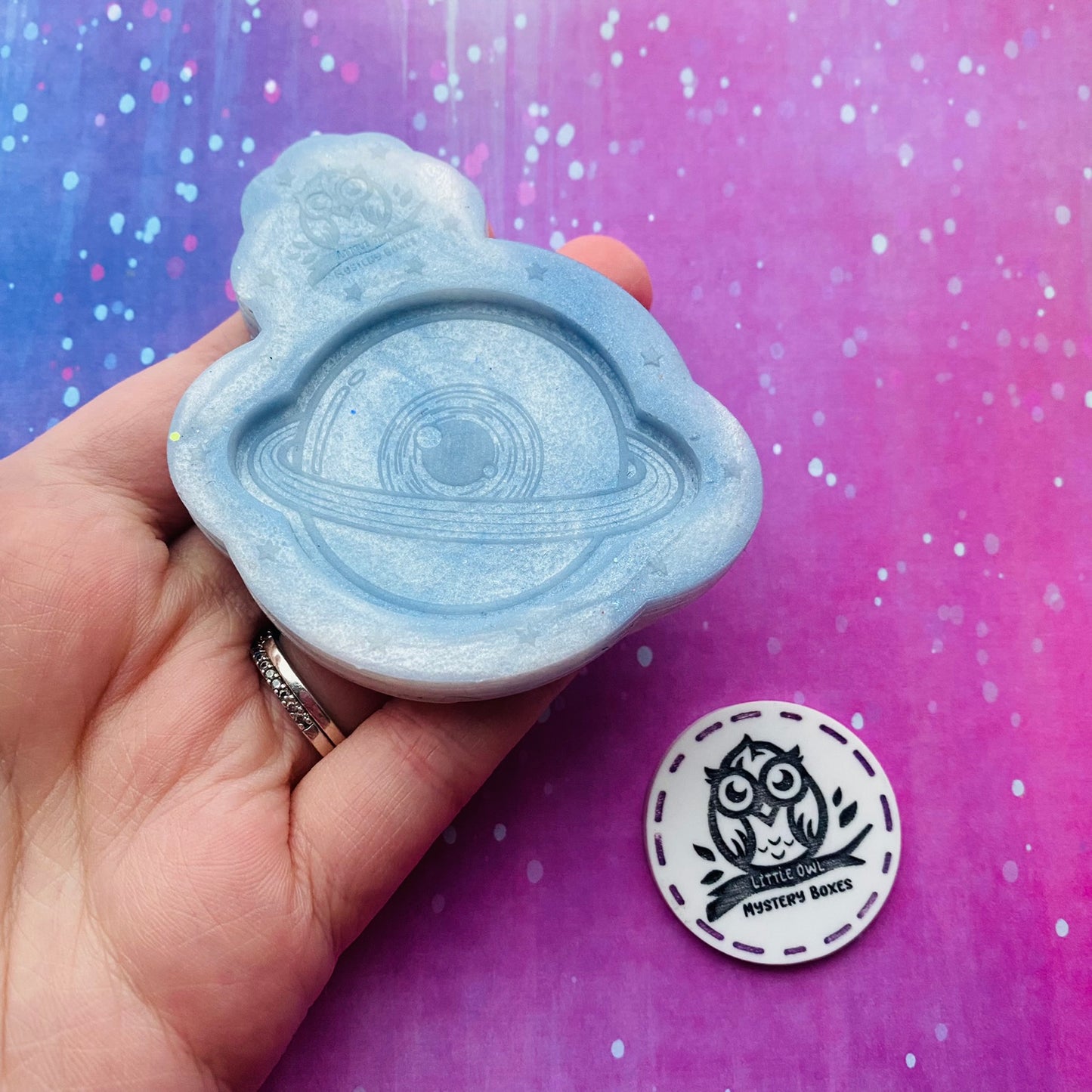 Little Owl Mould - Galaxy Space Planet Token