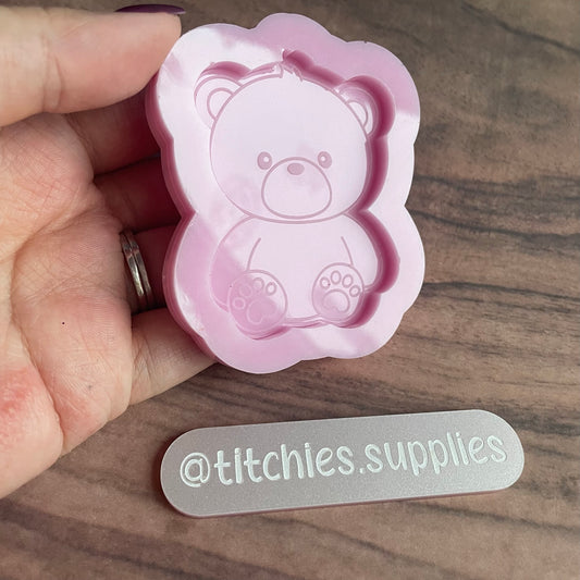 Sitting Teddy Mould, 5mm Thick