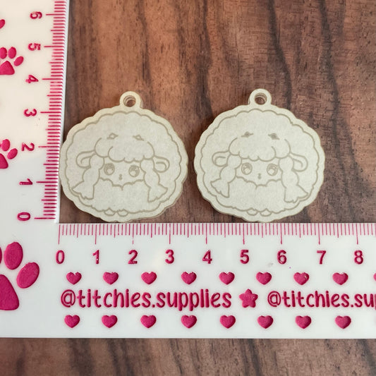 Cute Sheep Earring Mould