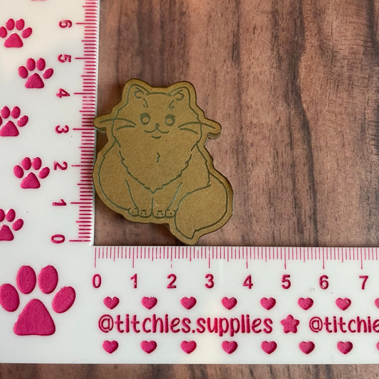 Persian Cat Mould, 6mm Thick