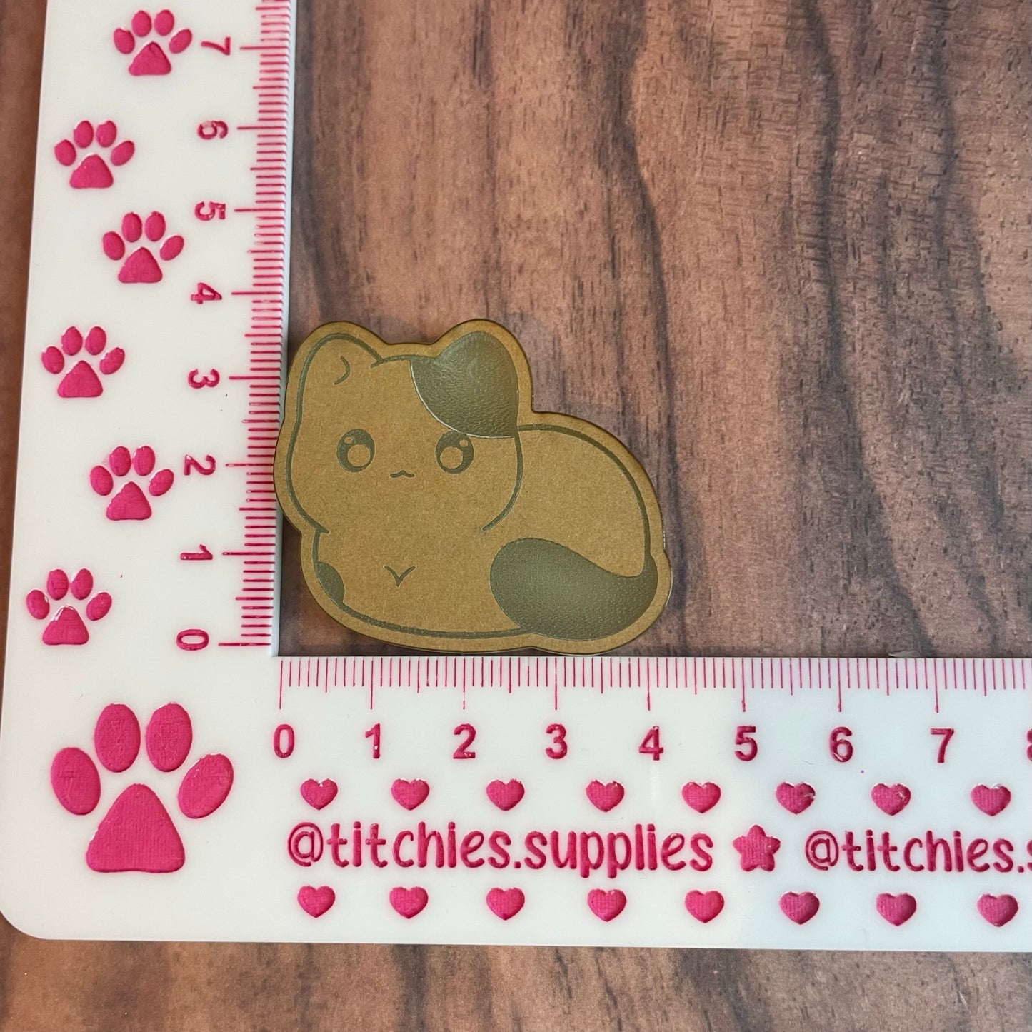 Patch Cat Loaf Mould, 6mm Thick