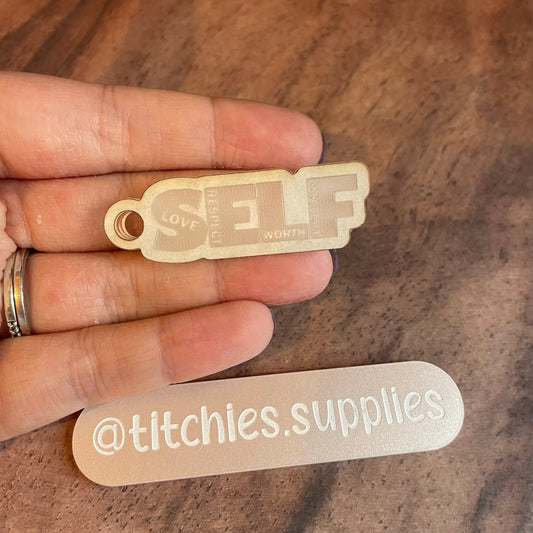 SELF Keyring Mould, 6mm Thick