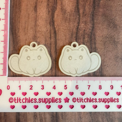 Plain Cat Earring Mould