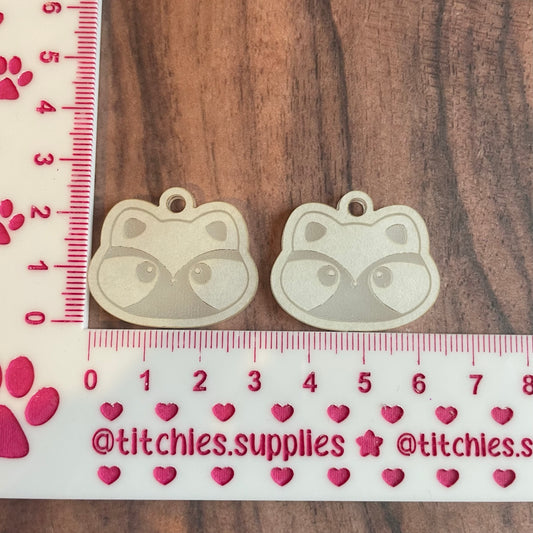 Kawaii Raccoon Earring Mould