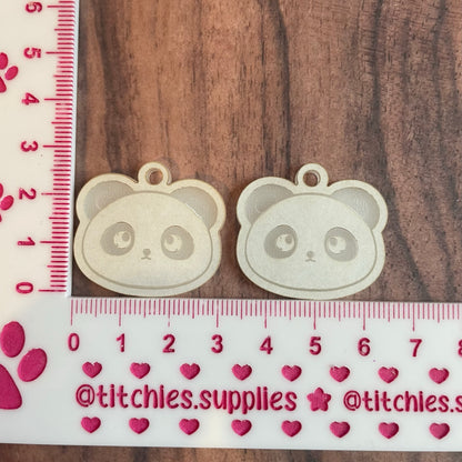 Kawaii Panda Earring Mould