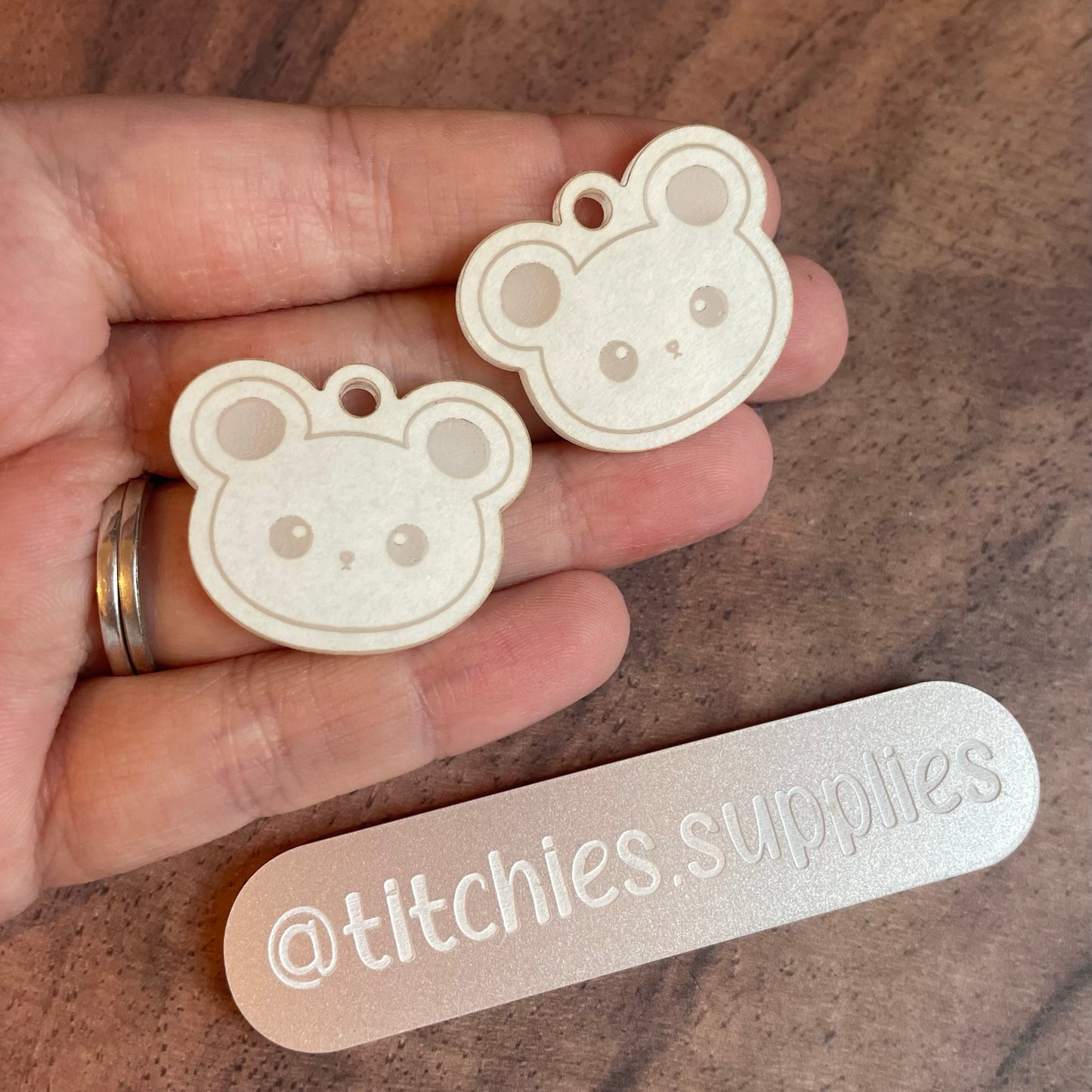 Kawaii Mouse Earring Mould