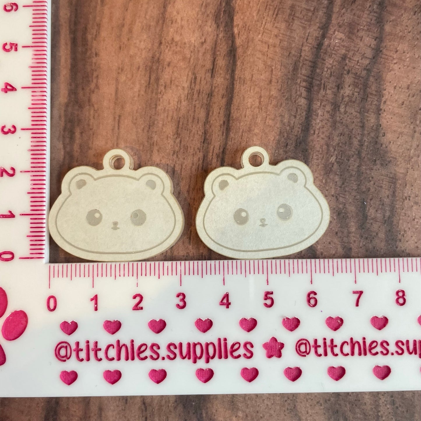 Kawaii Beaver Earring Mould