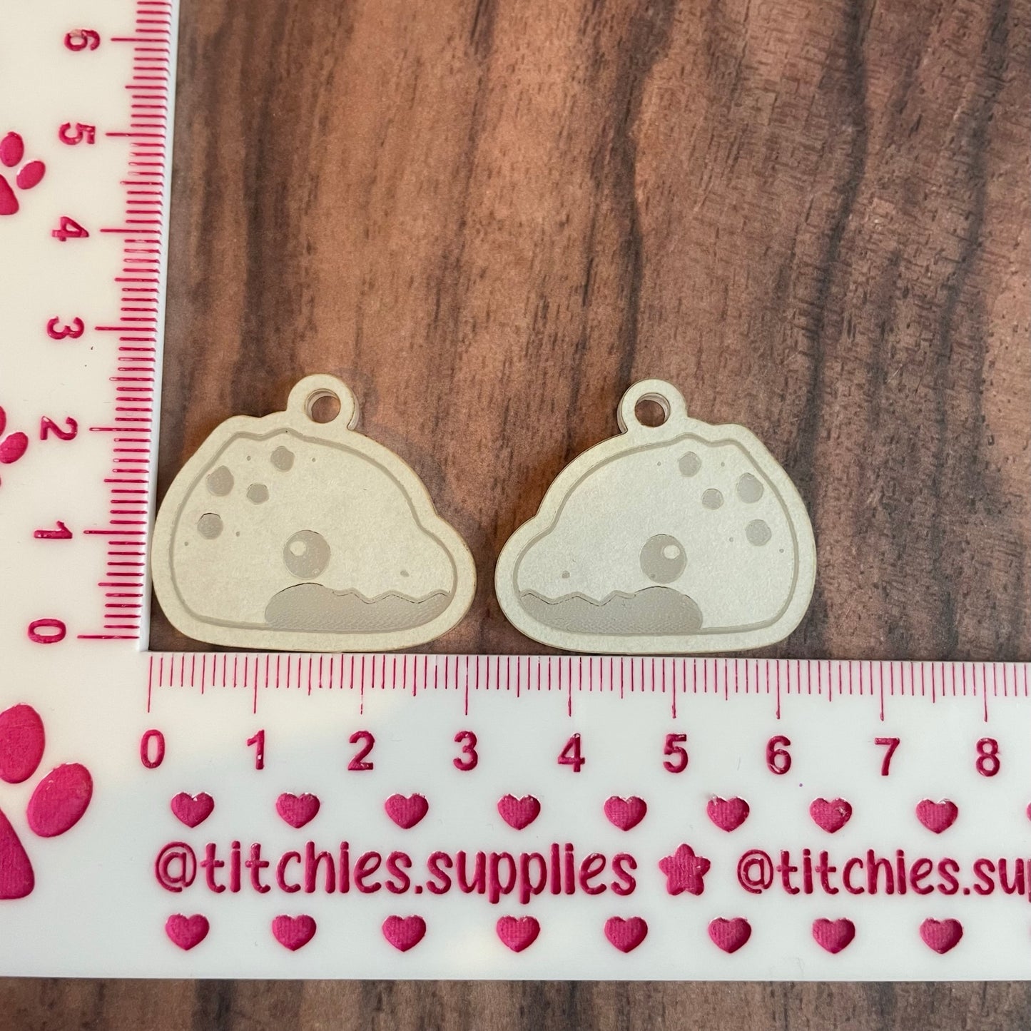 Kawaii Lizard Earring Mould