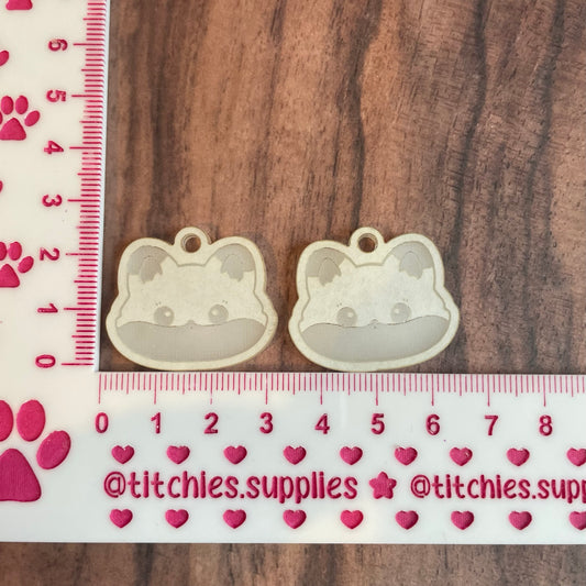 Kawaii Fox Earring Mould