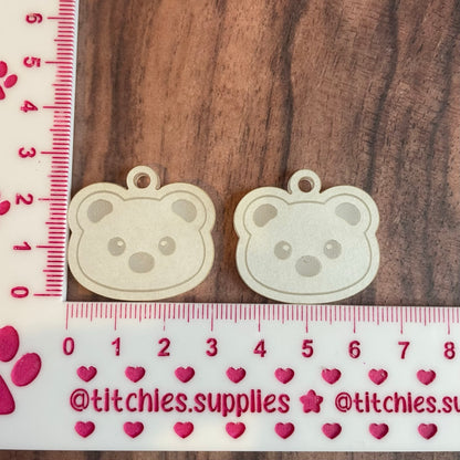 Kawaii Bear Earring Mould