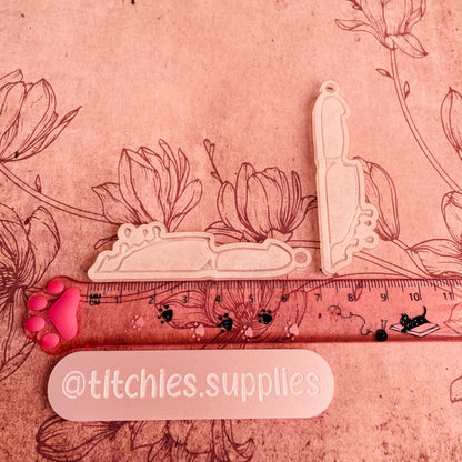 Drippy Knife Earring Mould