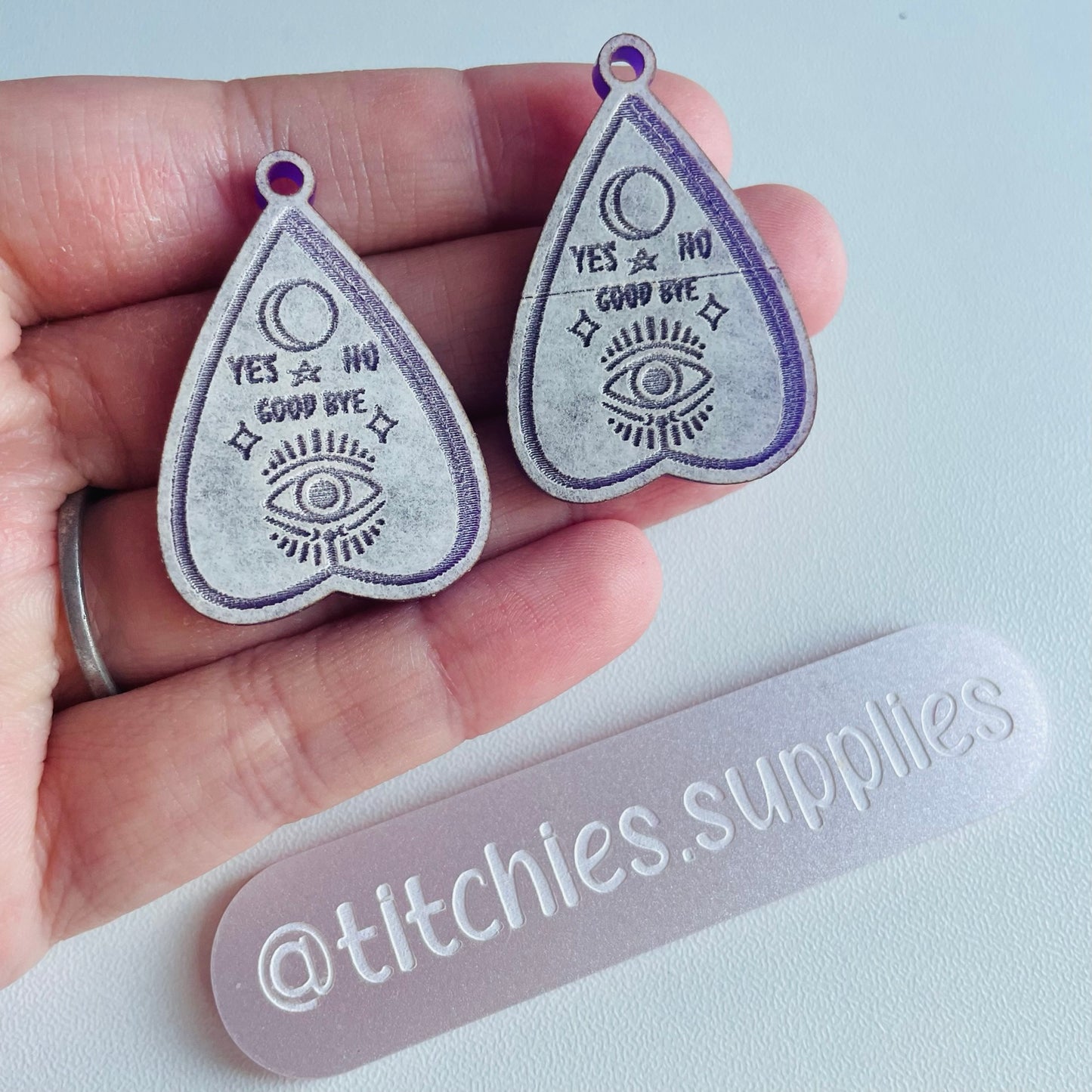 Eye Planchette Earring Mould