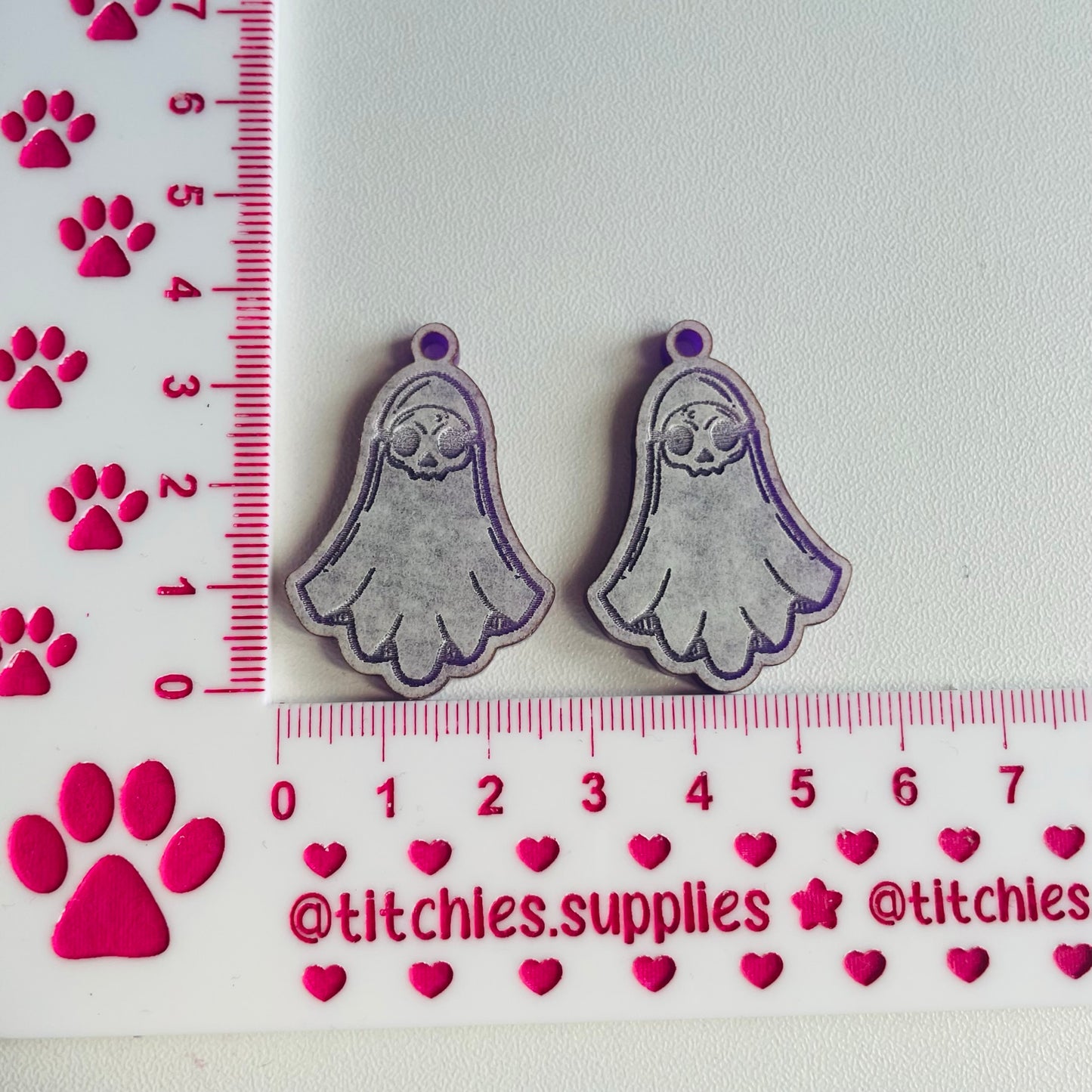 Masked Ghost Earring Mould