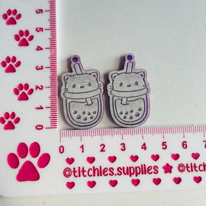 Cat Boba Earring Mould