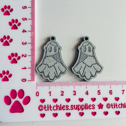 Patchwork Ghost Earring Mould