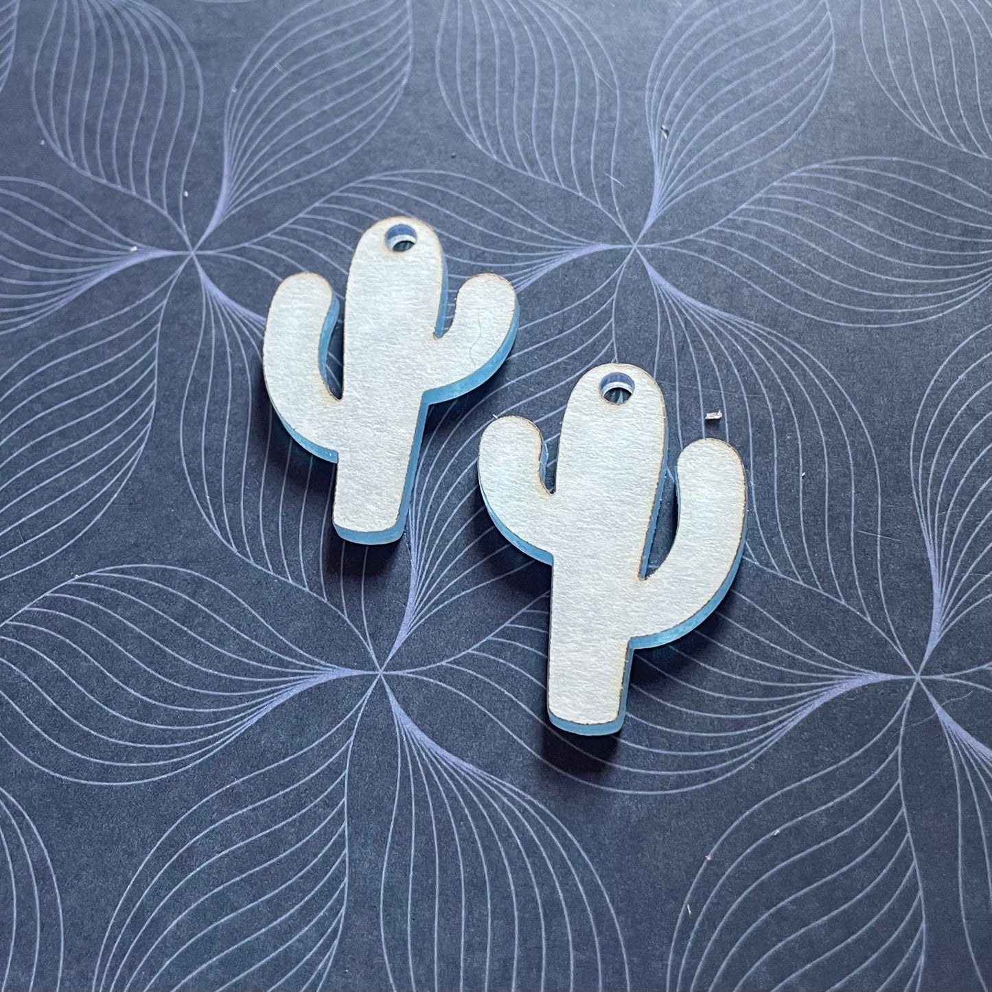 Destash Blanks - Cactus Earrings