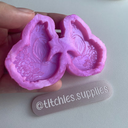 Floral Fox Earring Mould