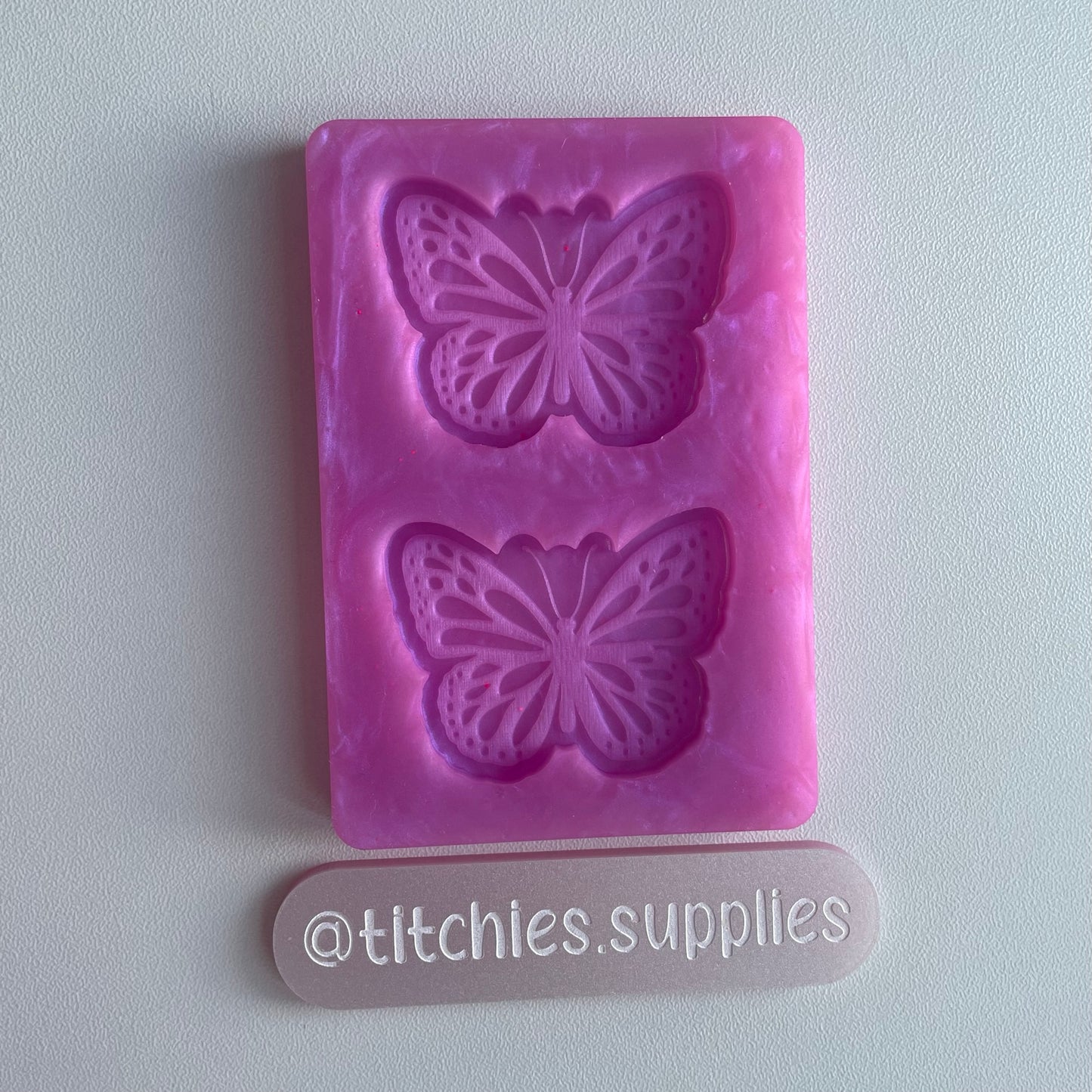 Engraved Butterfly Earring Mould