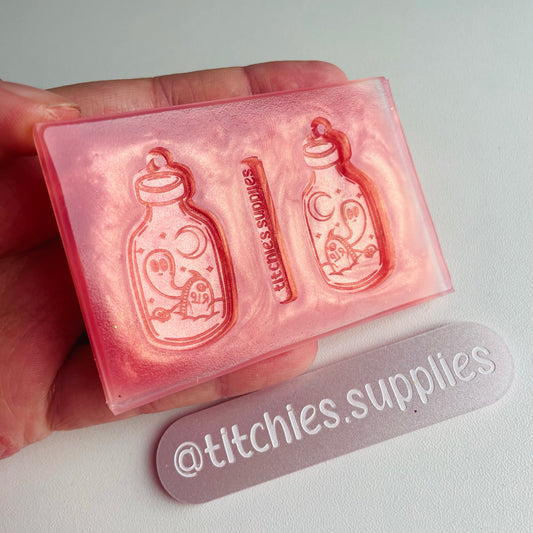 Ghost Potion Earring Mould