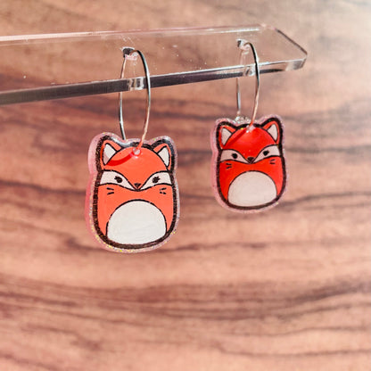 Resin Foxy Earrings