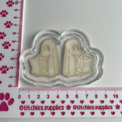 Trick or treat Ghost Earring Mould